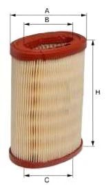 UNIFLUX FILTERS xa255 -  Воздушный фильтр